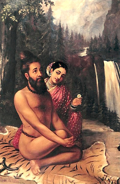 Vishwamitra and Menaka